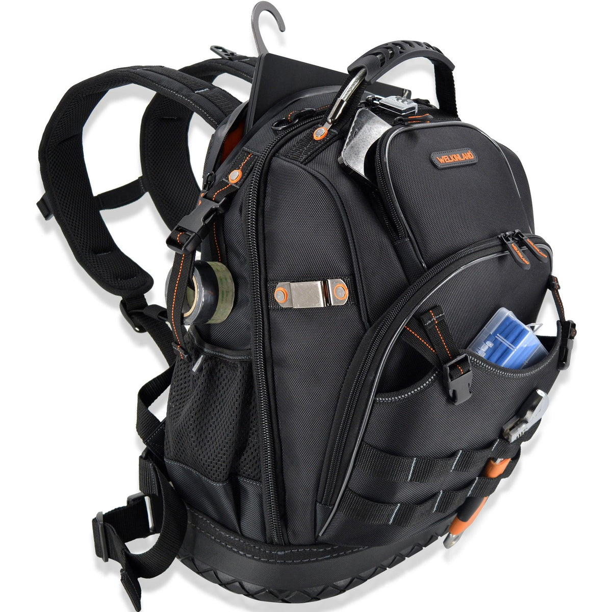Open Rucksack Inside Full-Open Tool Backpack – Welkinland