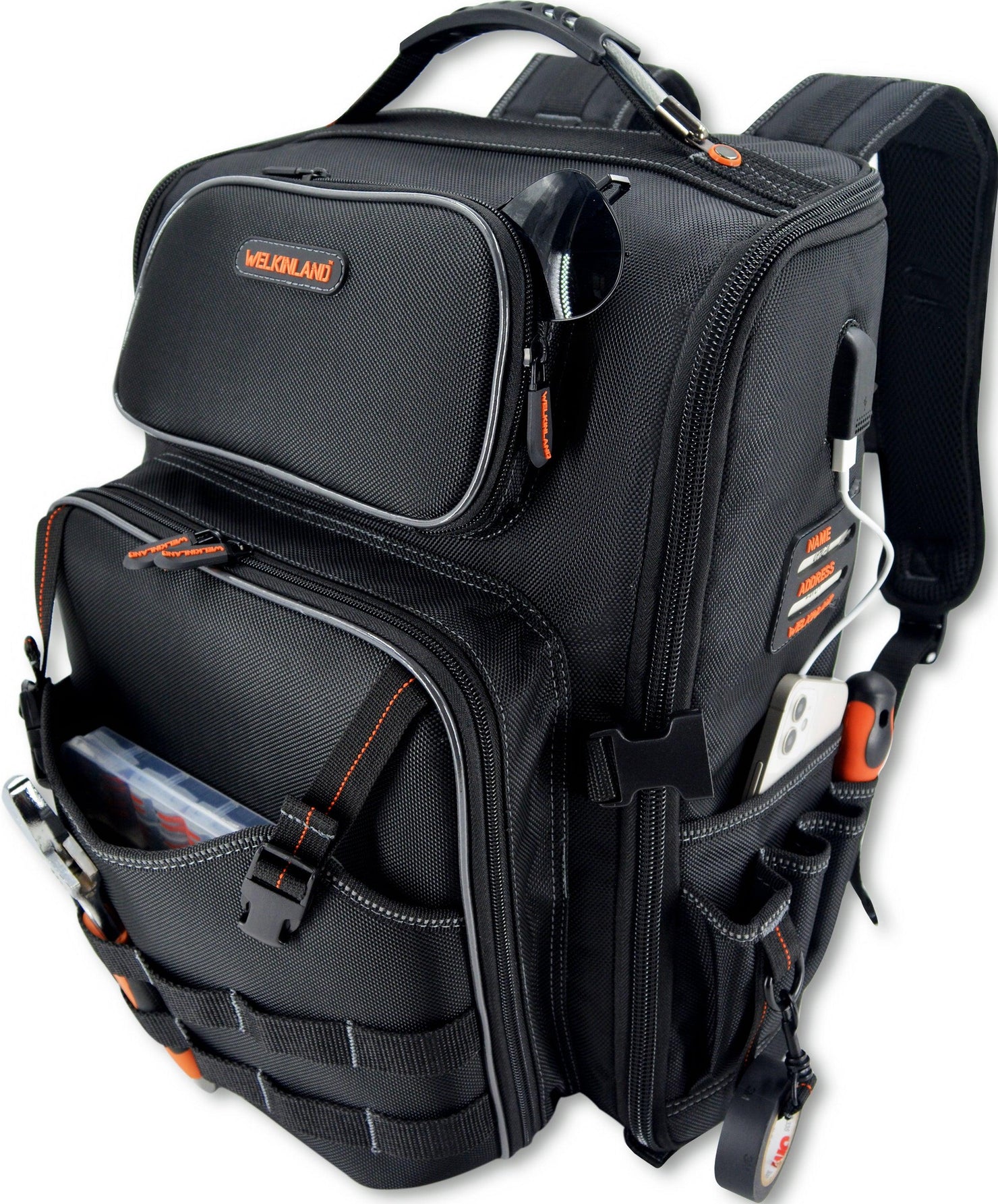 Full-Open Tool Backpack – Welkinland