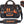 Welkinland 13-Inch Tool Bag, Heavy-Duty, Gift Packed, Black with Orange - Welkinland
